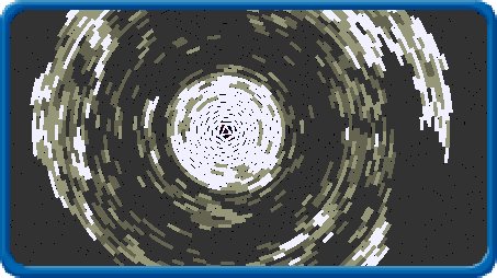 Representação de uma galáxia feita com o BIOME