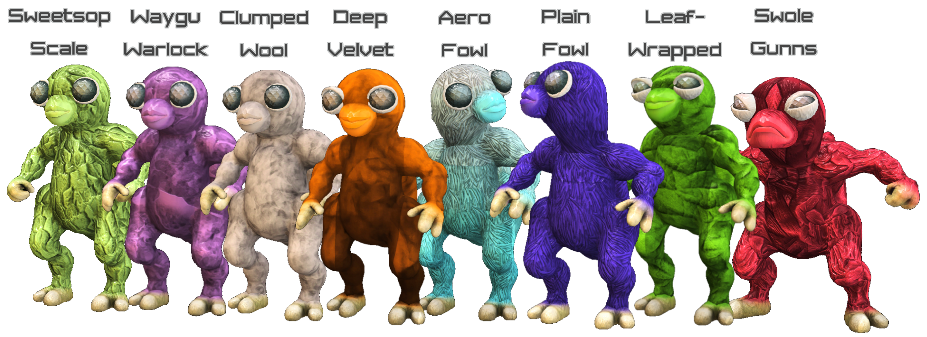 Prévia das bases inclusas no pacote